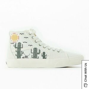 Vans Eco Sk8-Hi Tapered VR3 Desert Embroidery Shoes unisex 5.5 men’s